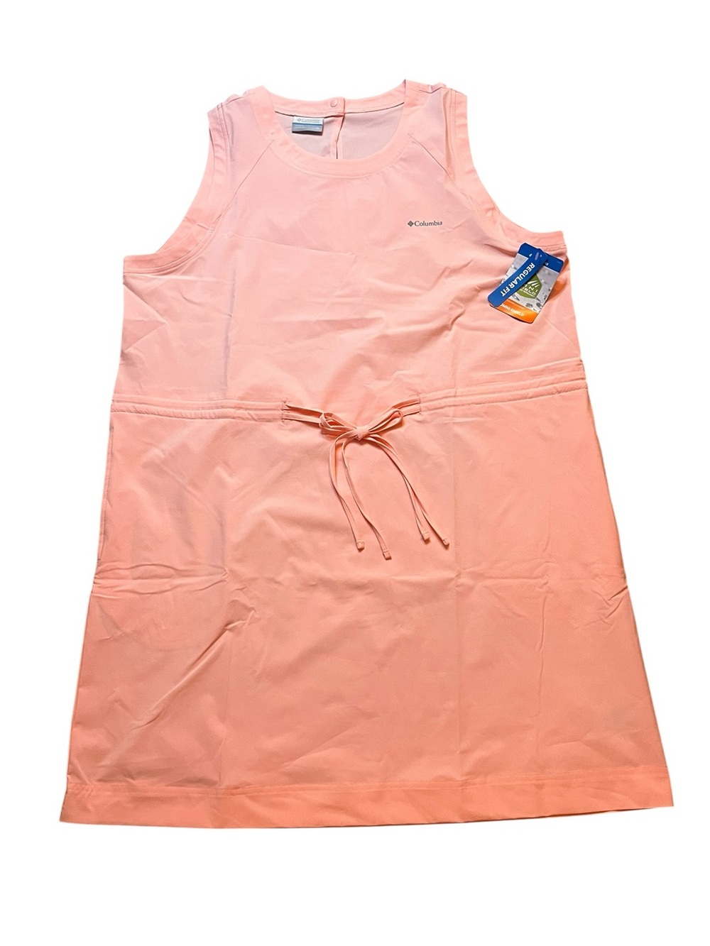 Columbia Women's XL Bogata Bay Dress II With Pockets In Pink Sand New - Picture 3 of 12